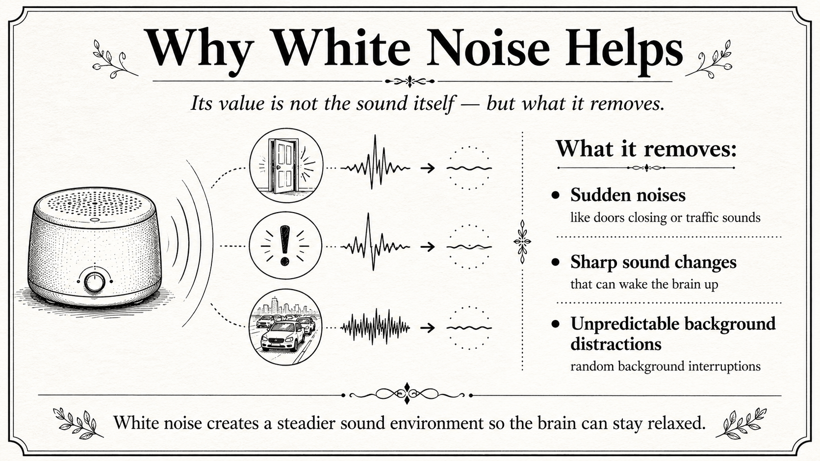 How I Built a Simple Night Routine Using White Noise (and Finally Started Sleeping Better)