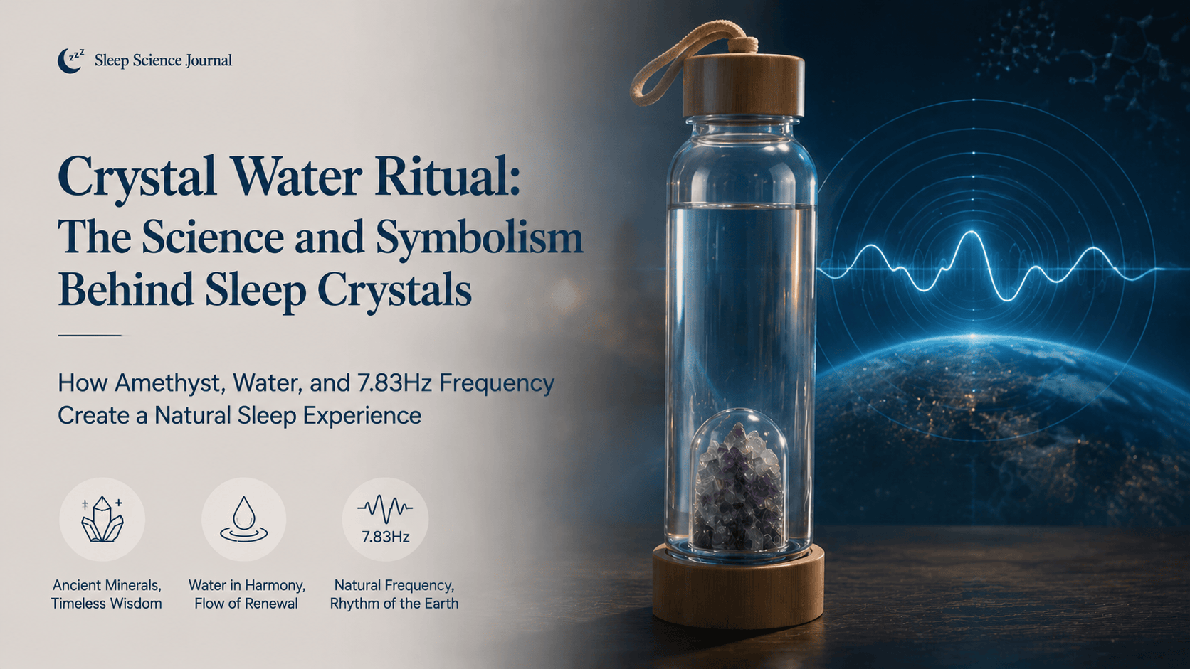 Crystal Water Ritual: The Science and Symbolism Behind Sleep Crystals